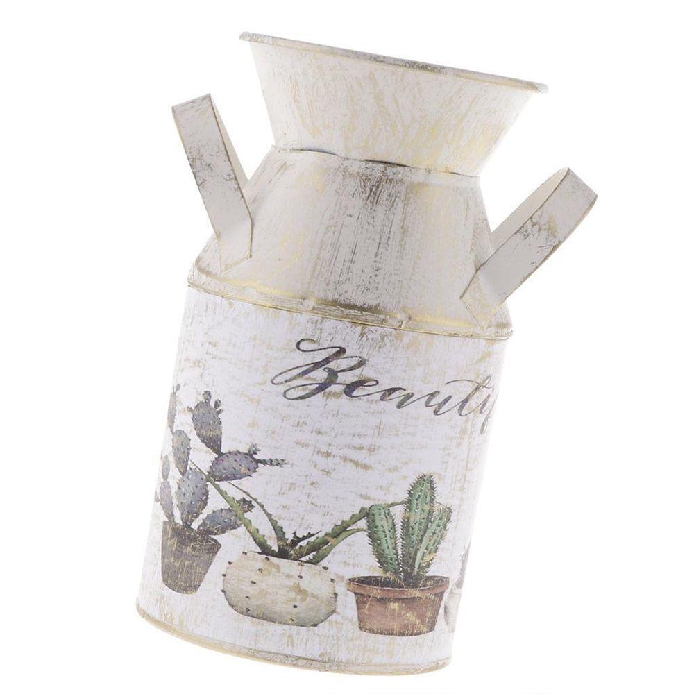 Solighter Amphora Metal Desktop Ornament Artcrafts Hiasan Kamar Vas Bunga