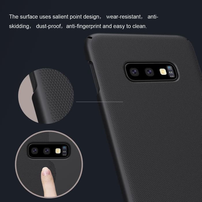 Hard Case SAMSUNG Galaxy S10e Nillkin Frosted Shield Casing Hardcase Original