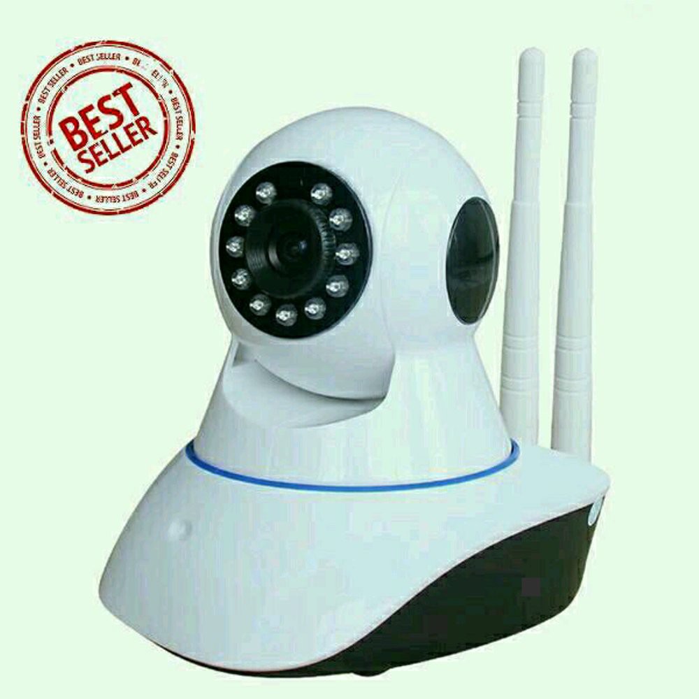 Unik Kamera cctv Rotating ip camera terbaru SPC Wireless 720p Dua Antenna YOOSEE YYP2P Diskon