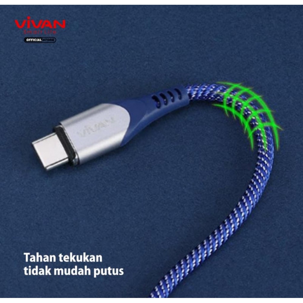 Vivan MGC100 Data Cable TYPE C Android Magnetic kabel Charging