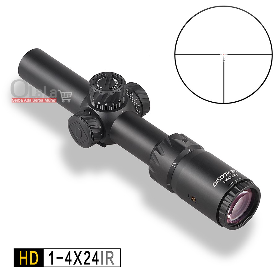 TELESKOP DISCOVERY HD 1-4X24 IR