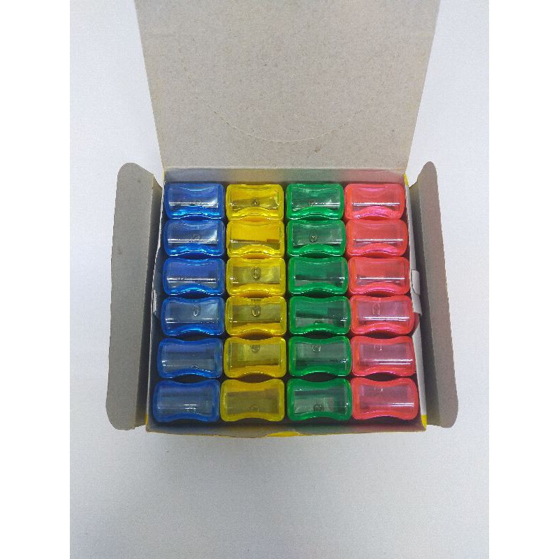 Rautan / Pencil Sharpener Murah 1pax isi 24pcs