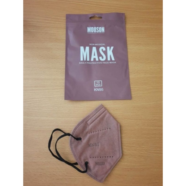 MASKER KN95 MOUSON TALI WARNA DEWASA 10PCS