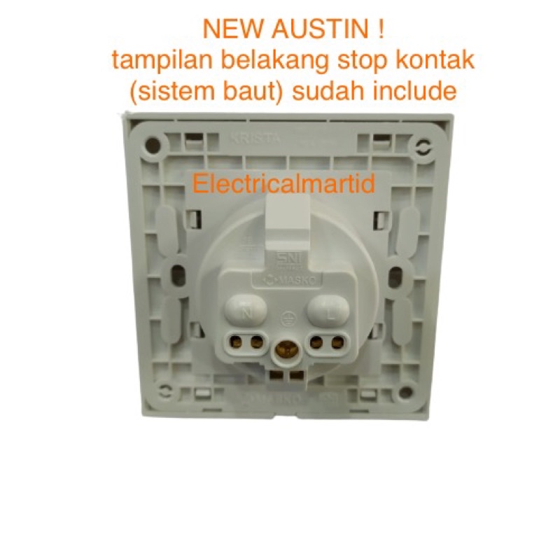 MASKO AUSTIN STOP KONTAK A-650 Minimalis