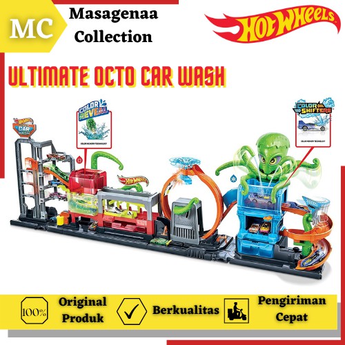 Mainan Lintasan Jalanan Arena Trek Kota Hot Wheels Hotwheels Hotwheel Track City Ultimate Octo Gurit