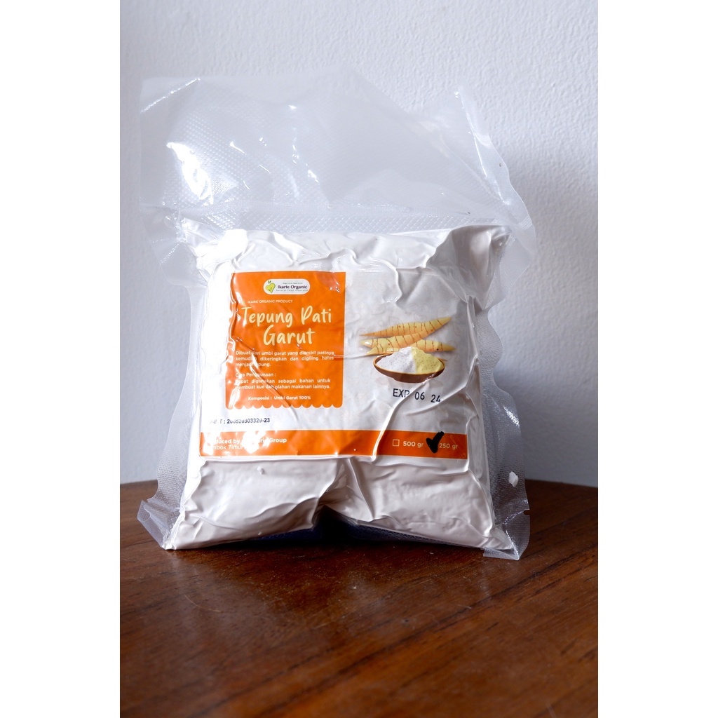 

Tepung Pati Garut Ikarie Organic