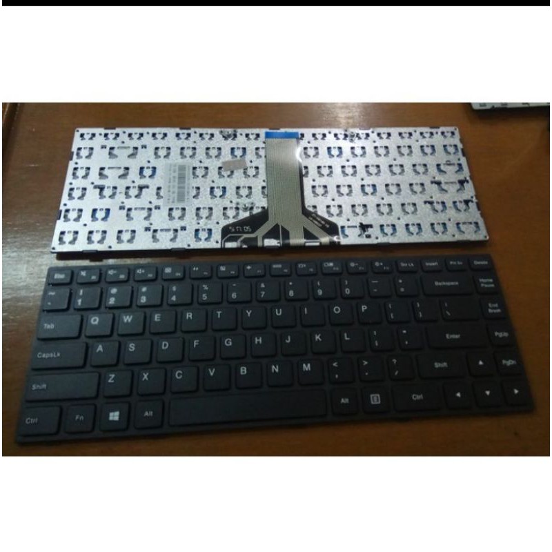 Keyboard Lenovo IdeaPad 100-14IBD - Black - ( Central Socket)
