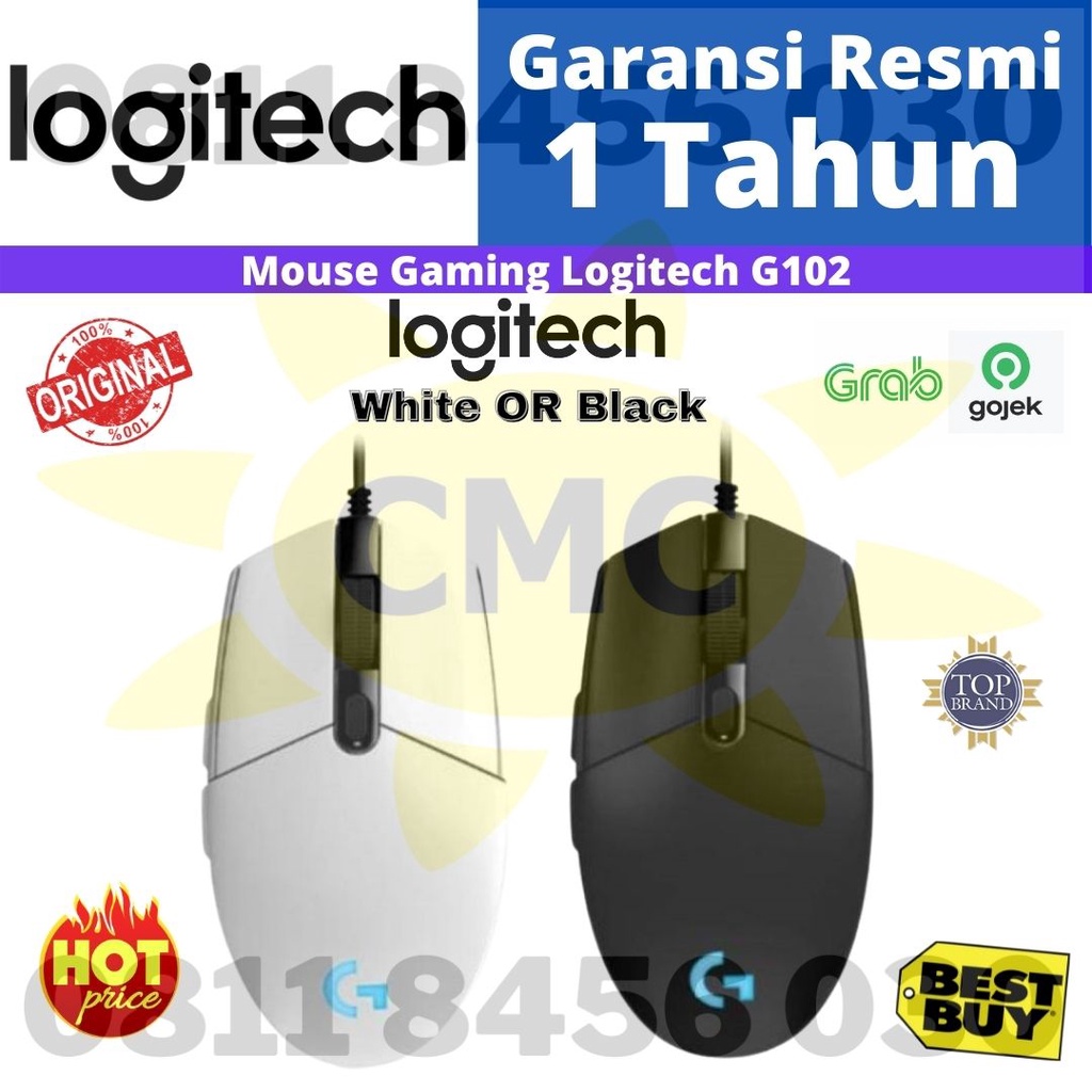 Logitech G102 Prodigy Gaming Mouse RGB