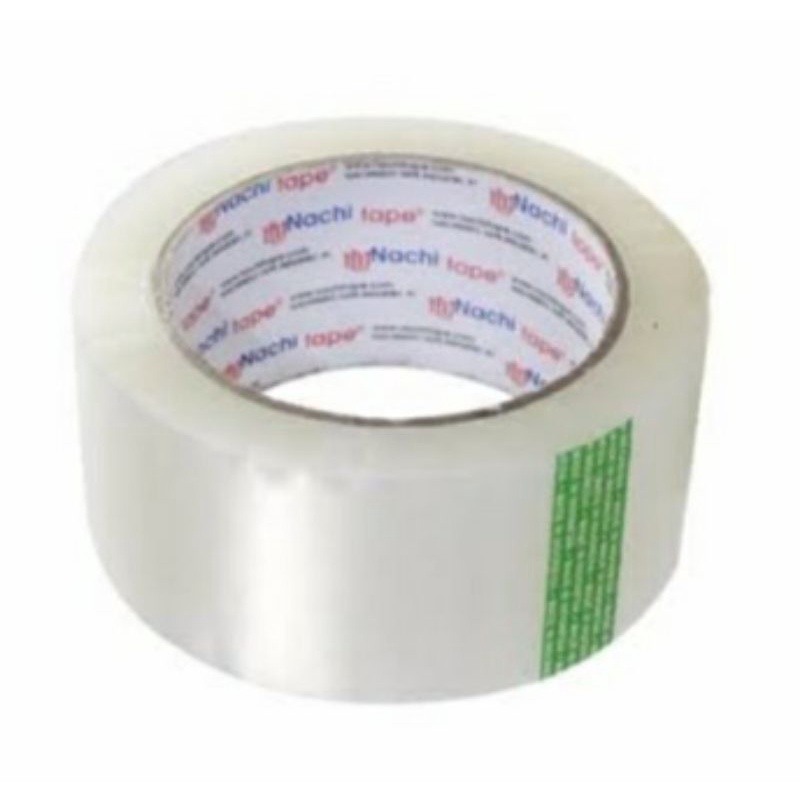 

NACHI TAPE Lakban Isolasi Bening 2 inch/48 mm x 100 yard/roll
