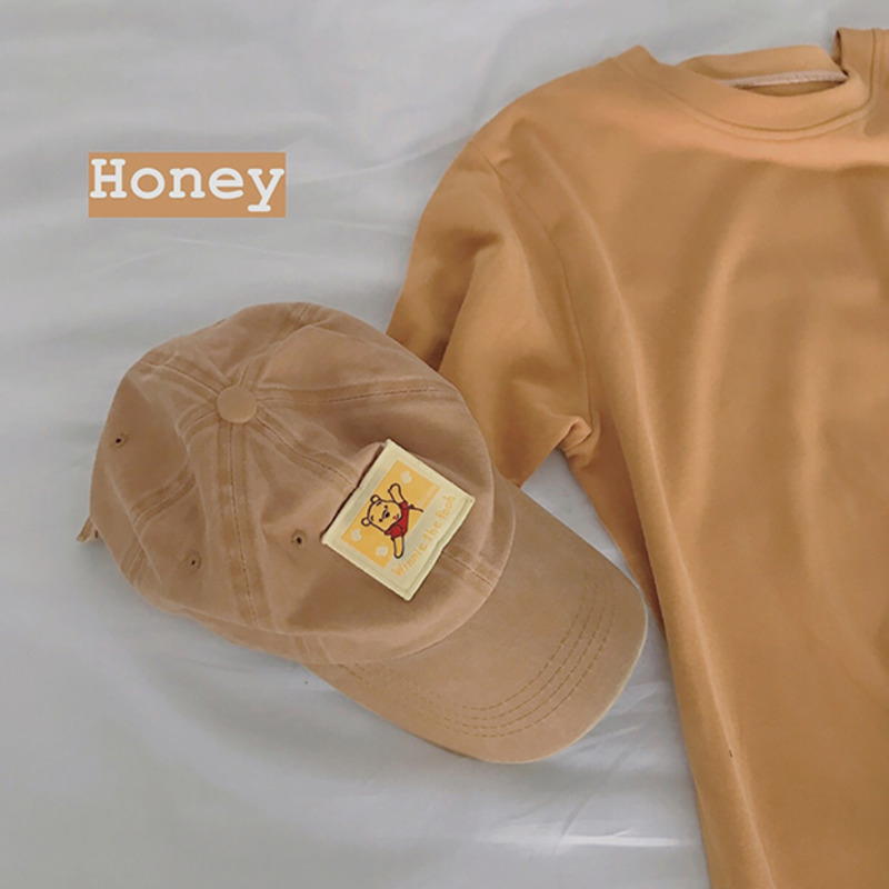 Embroidered Baseball Cap Korean Style Tide Adjustable Sunshade Cute Cartoon