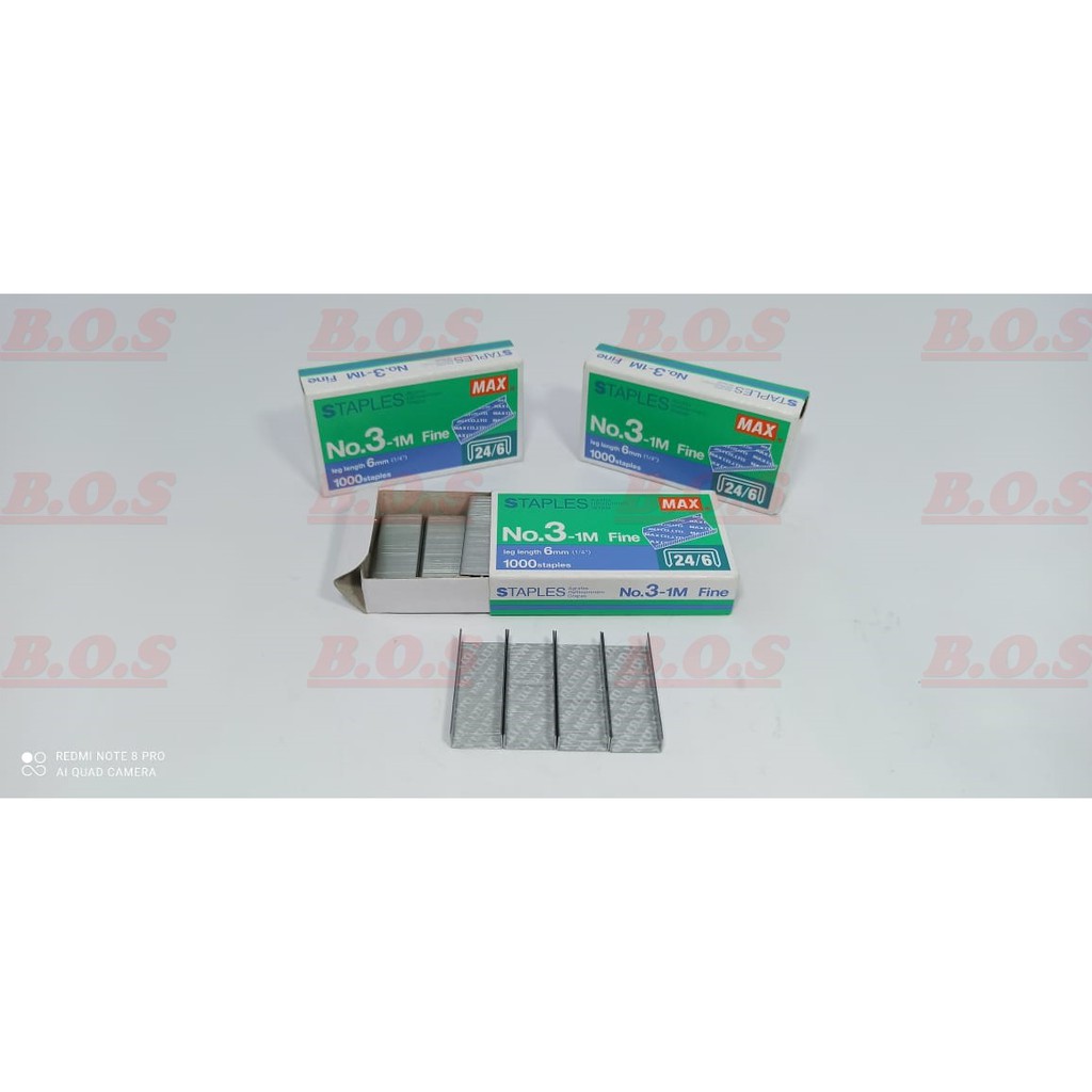 

ISI STAPLES NO.10 - 1M merk MAX