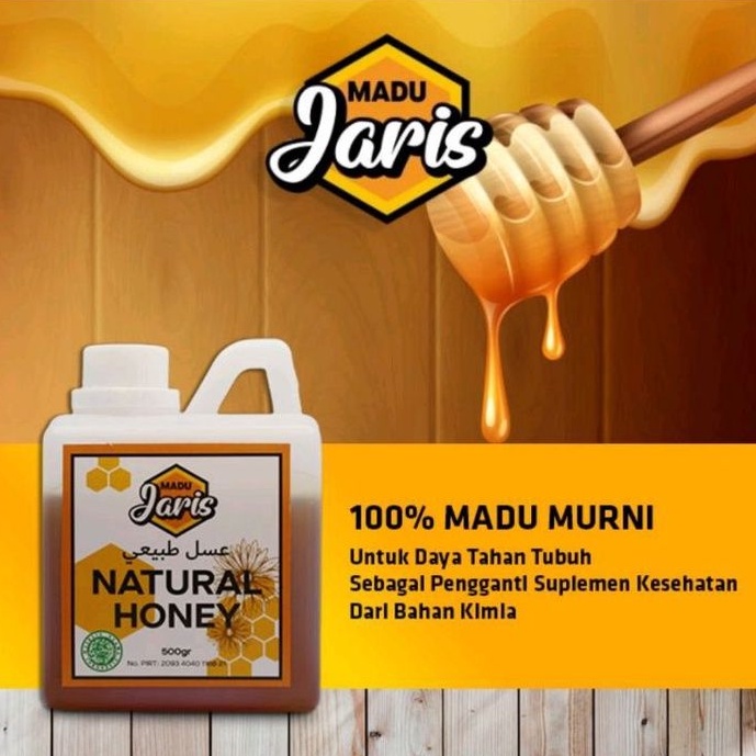 

Madu Murni Hei Honey Jaris 100% Madu Murni 500 gr