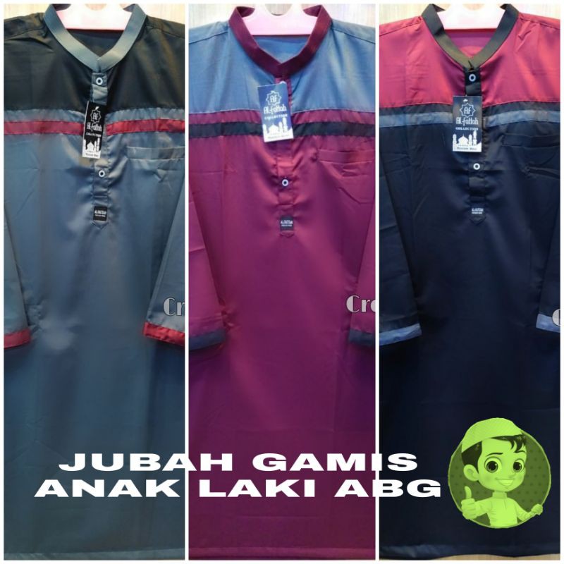 JUBAH GAMIS ANAK LAKI TANGGUNG / ABG TERBARU ✤COD OK