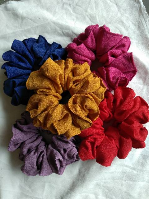 Schruncie SUPER JUMBO/Cepol hijab SUPER JUMBO/Ikat rambut/KUNCIR RAMBUT-5