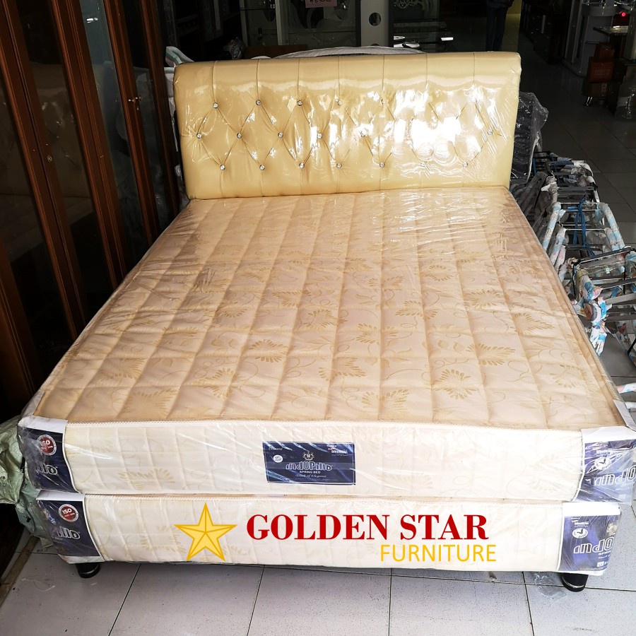 SET / Kasur Spring bed American Indopillo 120/160/180 springbed SALE