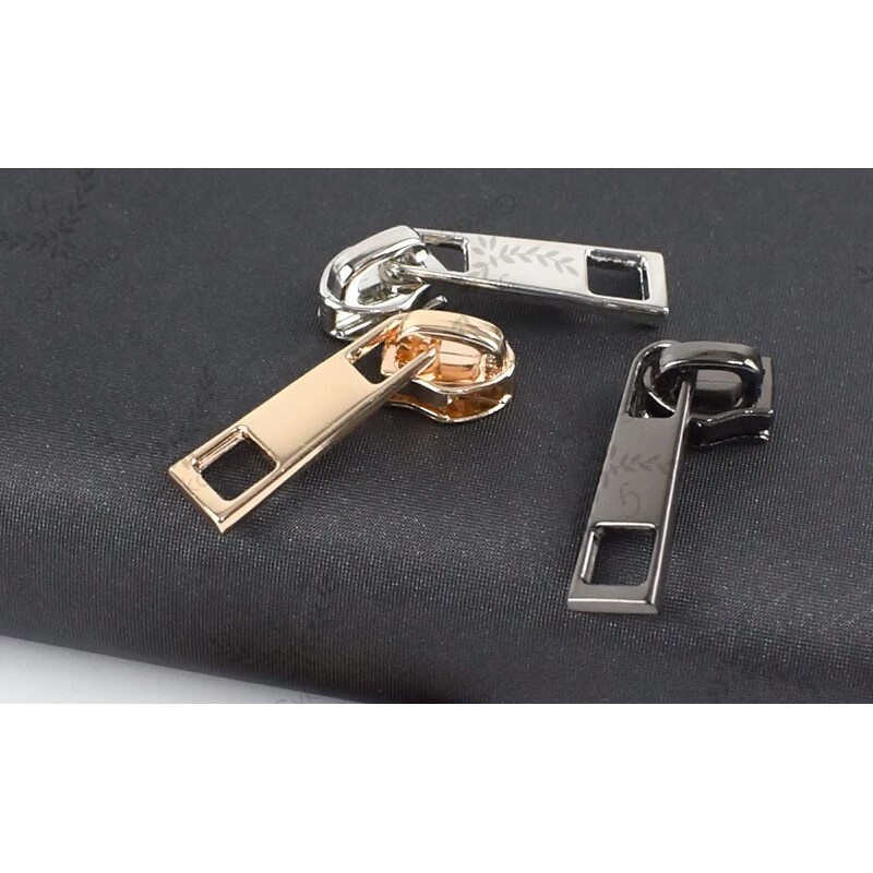 Kepala Resleting PLASTIK No. 5 (A) VISLON Kotak / Balok (Zipper puller) - Aksesoris Tas &amp; Dompet Wanita Fashion (IMPORT)