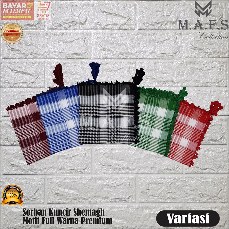 SORBAN KUNCIR SORBAN HAJI SORBAN FULL WARNA MURAH BERKUALITAS