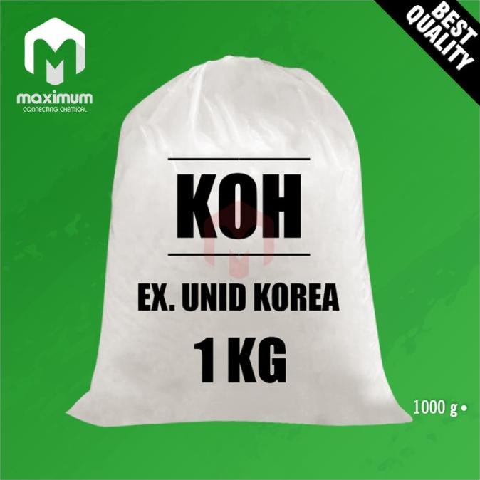 Koh / Potassium Hydroxide / Kalium Hidroksida - 1Kg
