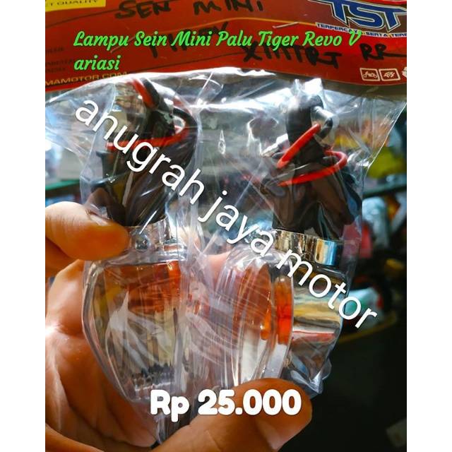 Lampu Sein Mini Palu Variasi Sepeda Motor Honda Tiger Revo Merk TST Sparepart