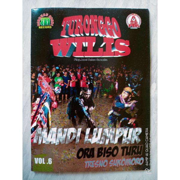 VCD original jaranan Turonggo Wilis mandi lumpur