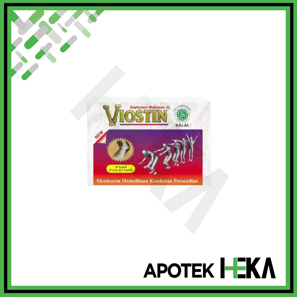 Viostin Kaplet isi 30 - Suplemen Sendi Pereda Nyeri (SEMARANG)