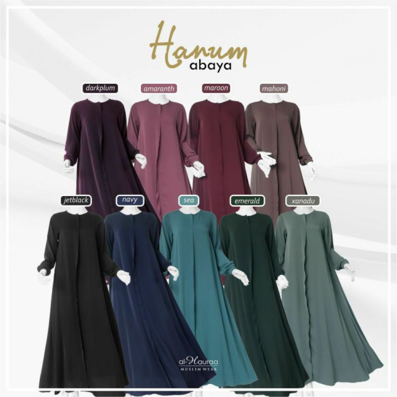 Gamis Hanum Abaya Fursan by Al Hauraa