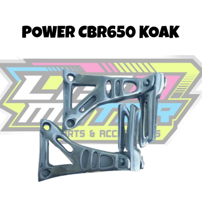 POWER POSTEP BELAKANG CB650 KOWAK PIJAKAN POSTEP GANTUNG CBR650 KOWAK