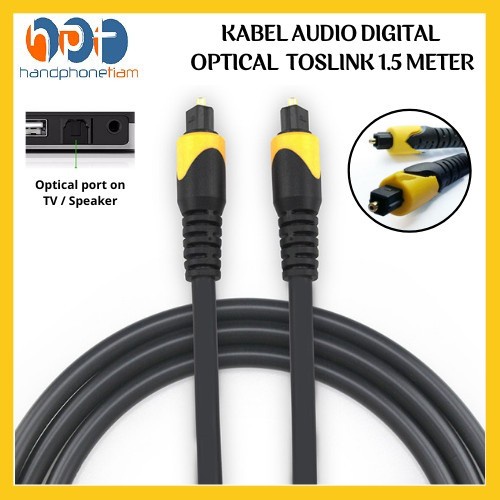 Kabel Toslink Digital Audio Optical / Fiber Optik Kabel Audio Optical Kabel audio optik digital ini 