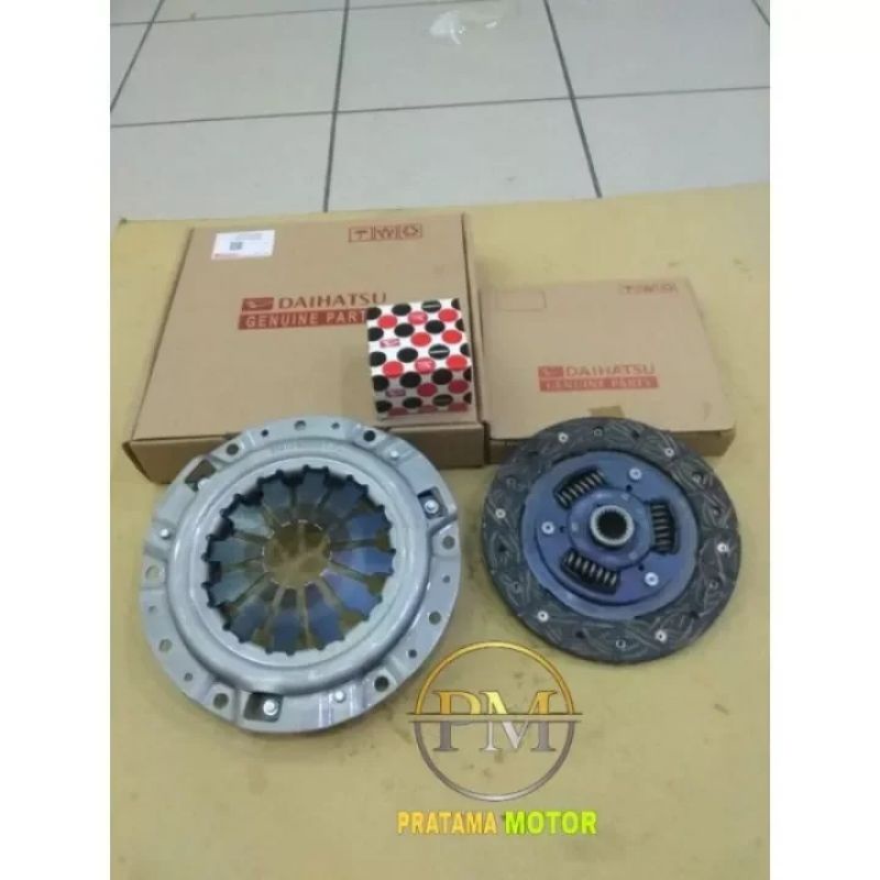 KAMPAS PLAT KOPLING SET XENIA 1.0 1000CC TYPE "A" ORIGINAL DAN GARANSI MATAHARI DEKRUP SET DAIHATSU
