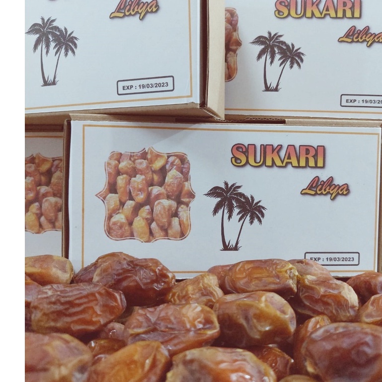 

KURMA SHOIDI /SUKARI MADU 1KG / SUKARI LIBYA [KEMASAN TOPLES DAN DUS]