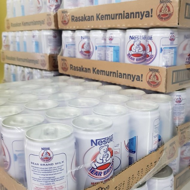 1 Dus (isi 30) Bear Brand Susu Beruang Nestle 189 ml