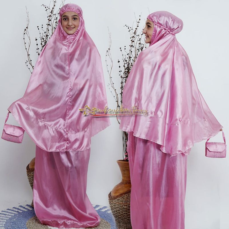 Mukena Parasut  Travelling Abutay Mukena Abutai Shopee 