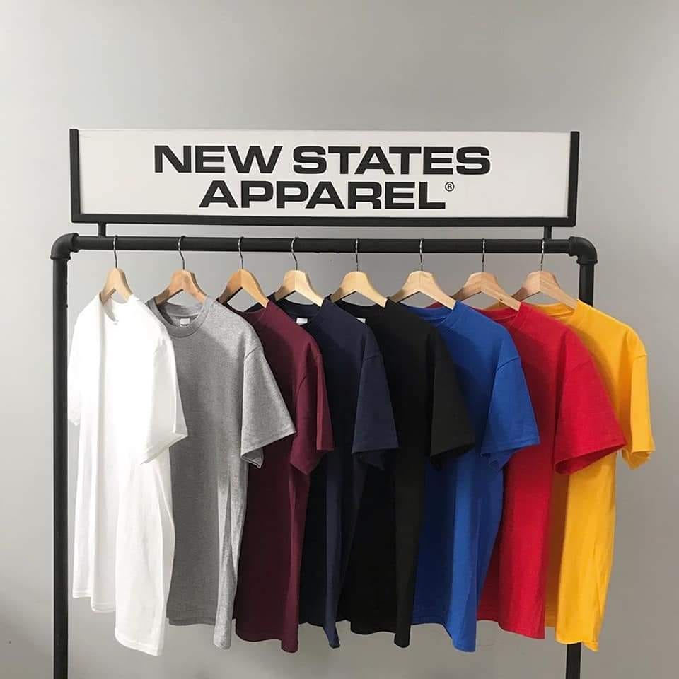 Kaos NSA Premium 24s Lengan Pendek Polos / New States Apparel