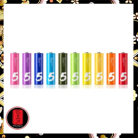 Xiaomi Zi5 Batu Baterai Alkaline AA Battery 10 PCS - Multi-Color
