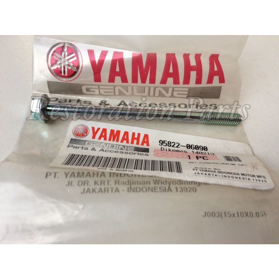 Baut Saluran Udara Bak CVT 95822-06090 Mio J, Mio GT, Soul GT