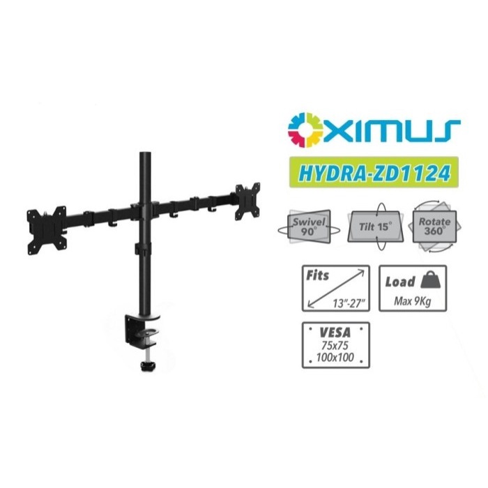 Office Equipment OXIMUS BRACKET HYDRA ZD1124 Jepit Meja