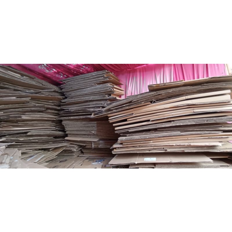 

Kardus untuk Packing tebal 2 ply KILOAN (95% good quality)