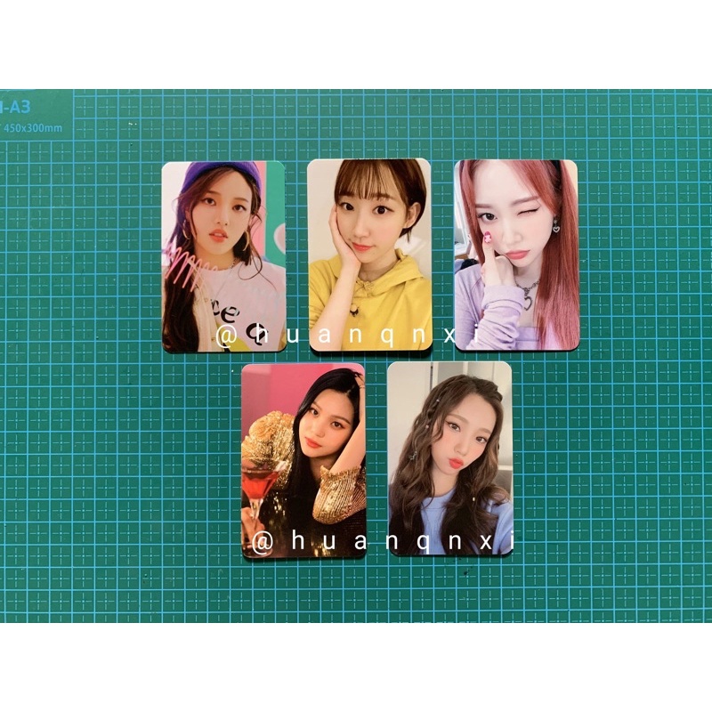 weeekly soojin jiyoon gfriend viviz umji walpurgis night photocard / pc