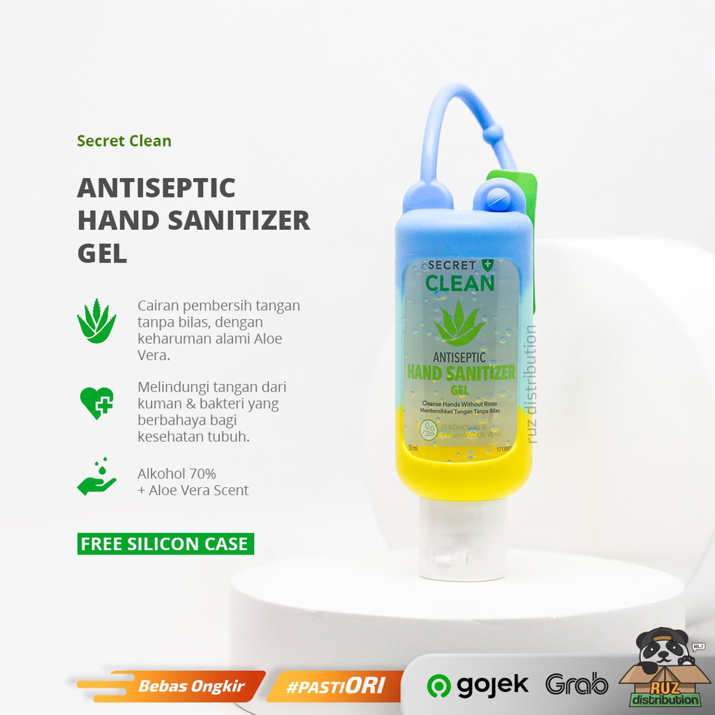 SECRET CLEAN ANTISEPTIC HANDSANITIZER