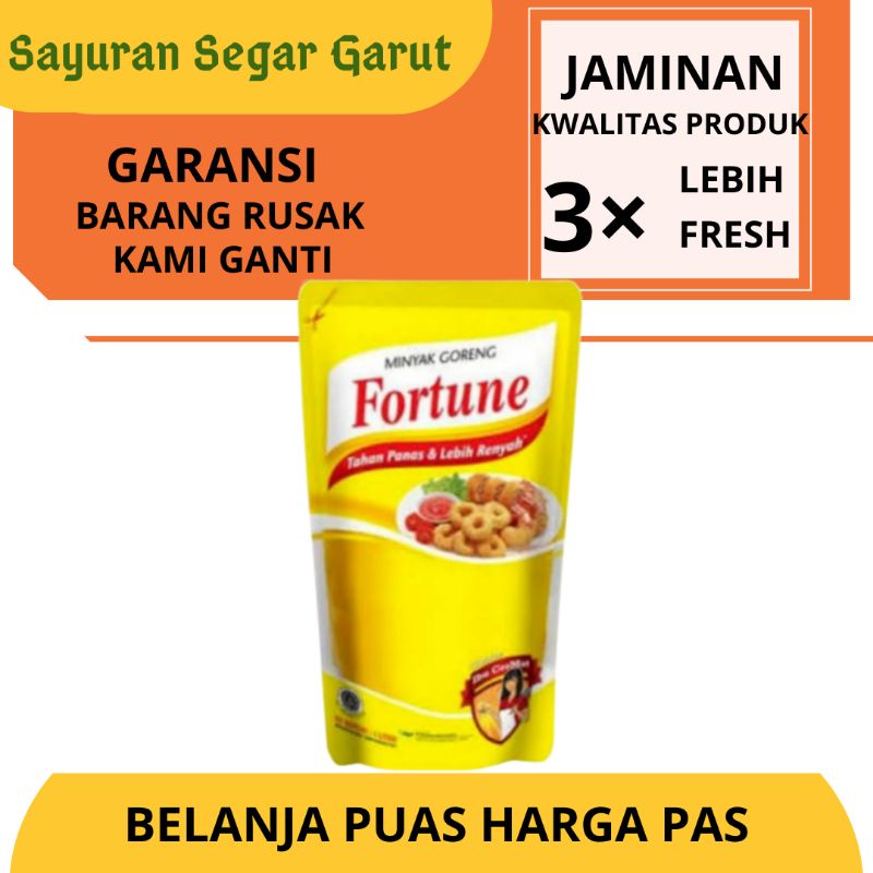 

Minyak Goreng Fortune 1 Liter by Sayuran Segar Garut