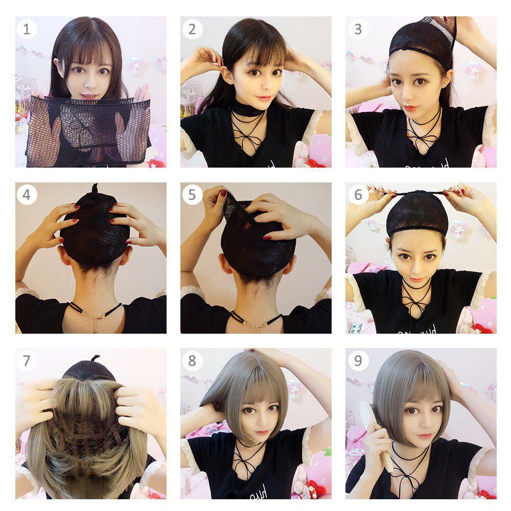 Hairnet Jaring Rambut Untuk Pemakaian Wig/ Perapi Rambut/Aksesoris Rambut