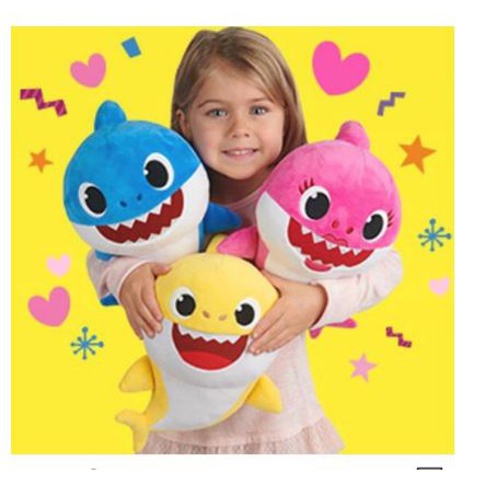 Boneka Baby Shark Pinkfong / Boneka Lucu Murah Imut Hadiah Kado