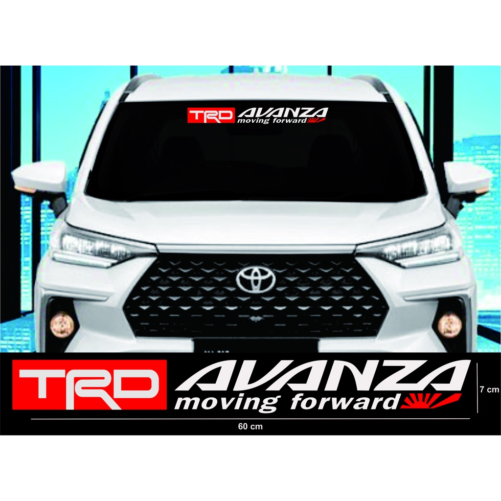 stiker kaca depan mobil avanza stiker mobil jdm