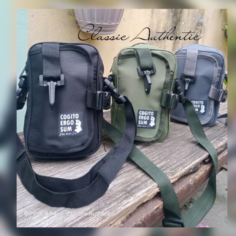 Tas Selempang mini Pria Slingbag mini Pria Tas Pria Cordura Simple Distro Korea