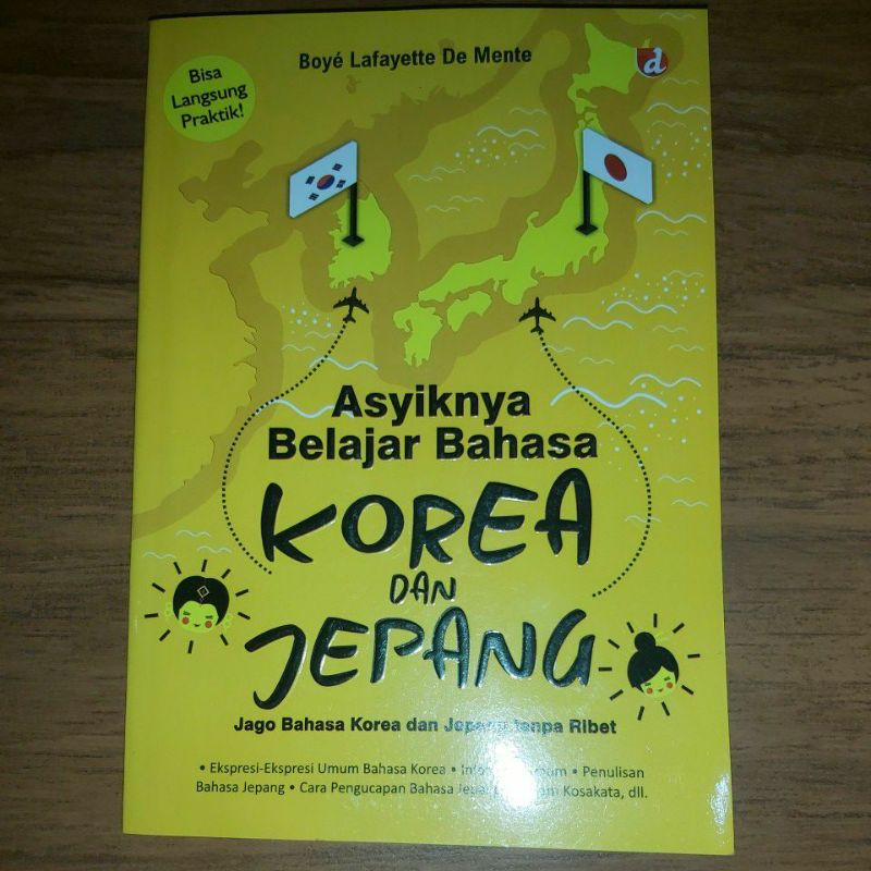 [Preloved] Buku Belajar Bahasa Korea dan Jepang