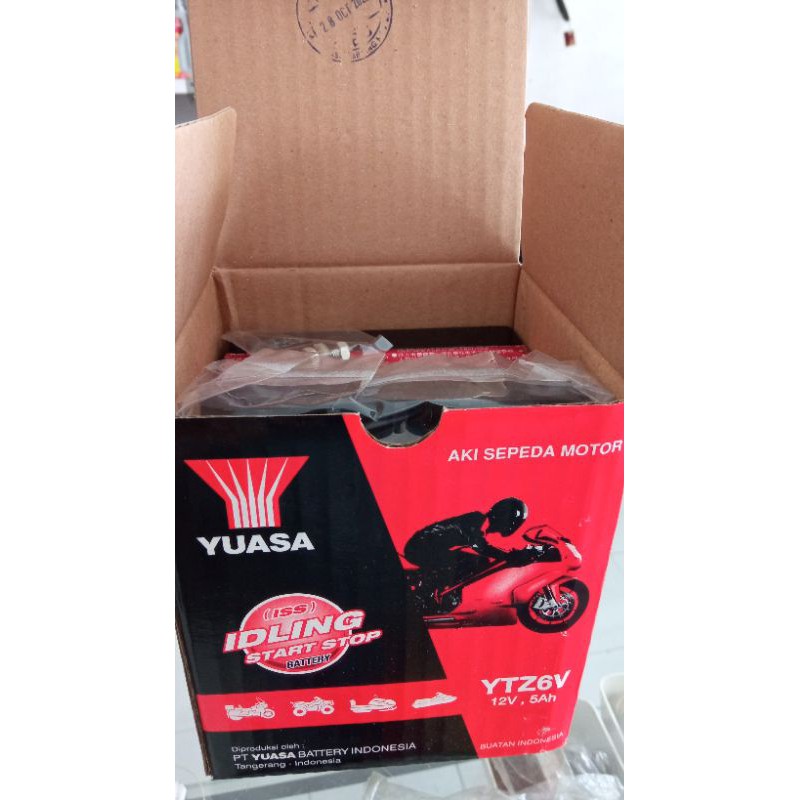 Aki Yuasa YTZ6V, 12V 5Ah MF