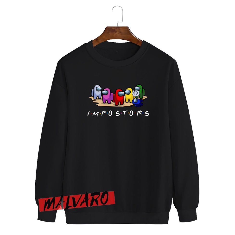 MALVARO-Sweater Crewneck / Crewneck Pria Wanita MV-11