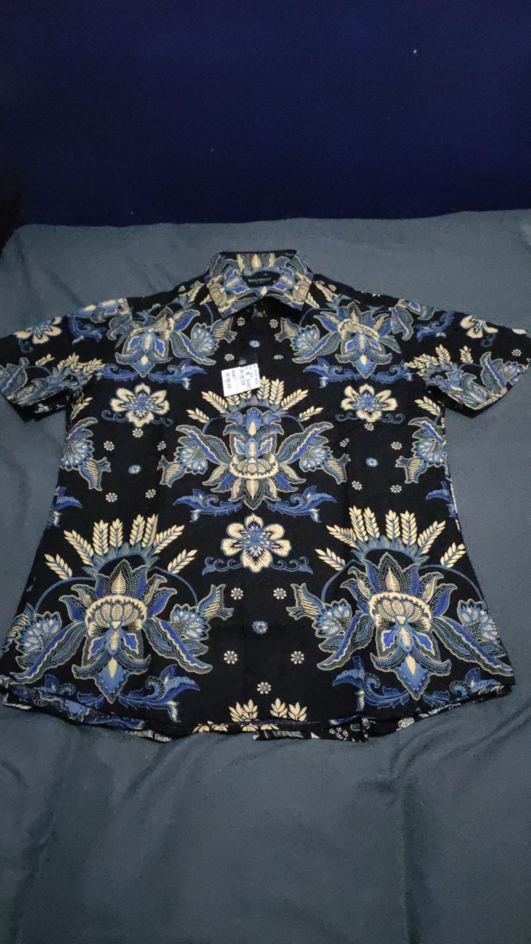 Maginot Kemeja Batik Pria Raka-ss Lengan Pendek