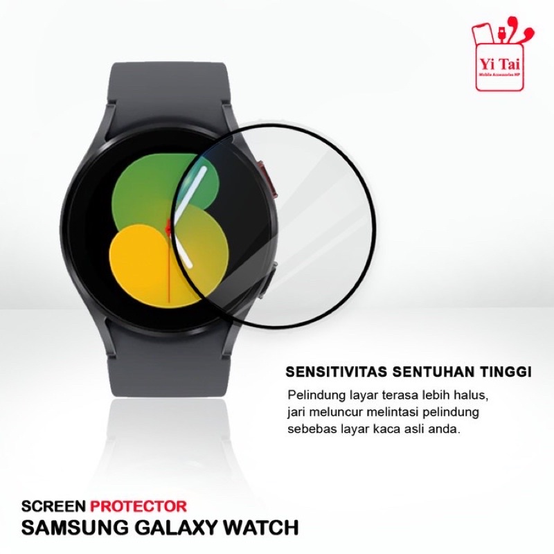 Tempered Glass Nano 3D For Samsung Galaxy Watch 41MM 42MM 45MM Promo Sen