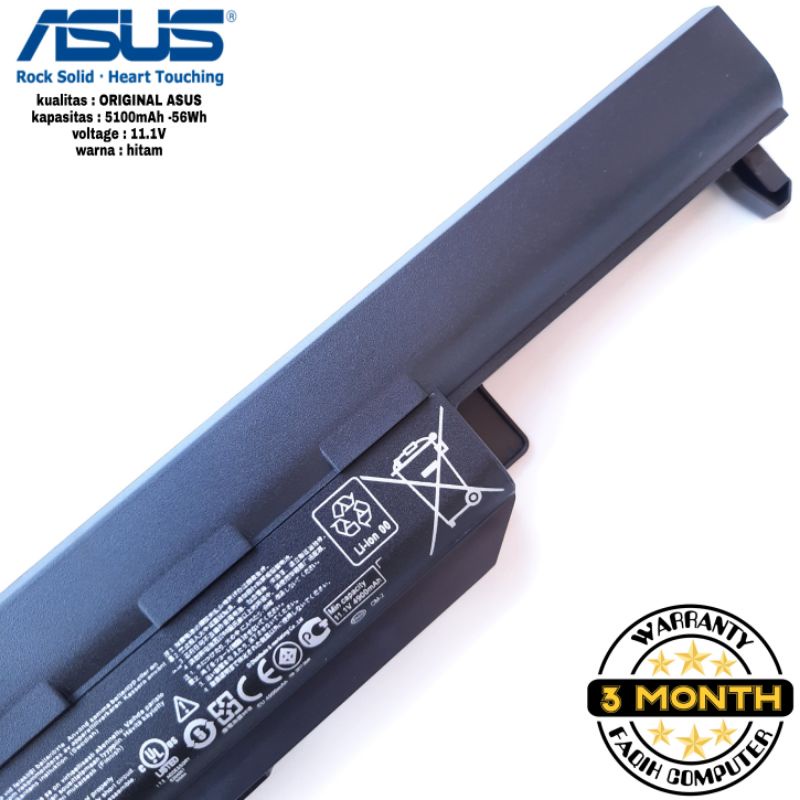 Baterai Batre Original Laptop Asus X45 X45A X45C X45V X45VD X55A X55U X45DR A32-K55 A41-K55